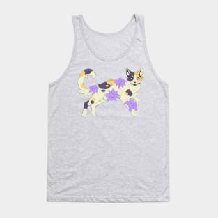 Calico Clematis Tank Top